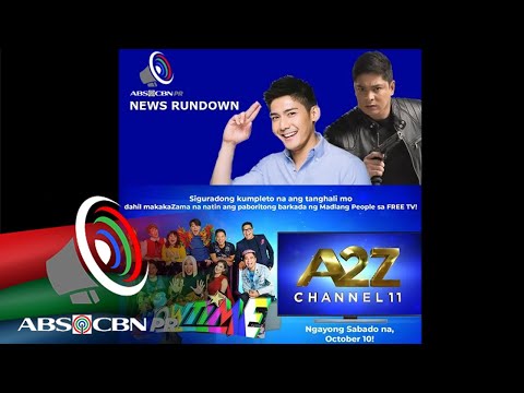 ABS-CBN PR News Rundown: Paano mapapanood ang ABS-CBN program sa Zoe A2Z