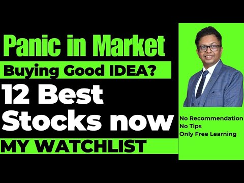 Best stocks to buy now in MARKET CRASH for 2025