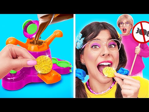 Genius Ways to Sneak Candies from Parents! Trendy Gadgets & Hacks by 123 GO!