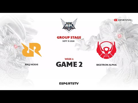 RRQ Hoshi vs Bigetron Alpha GAME 2 MPL ID S14 | BTR VS RRQ ESPORTSTV