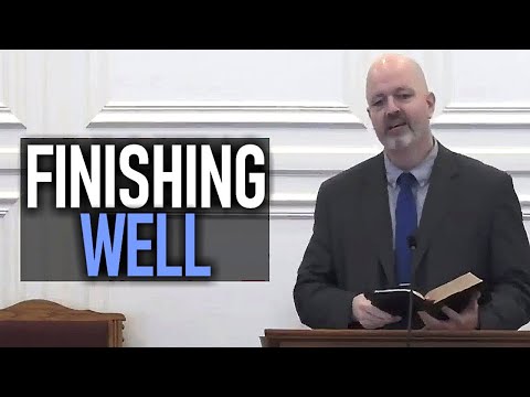 Finishing Well - Pastor Patrick Hines Sermon - 2 Tim 4:6-8 / Improved Audio