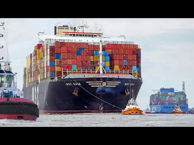 A Day in Life of Busiest Ports Handling World’s Biggest Container Ships