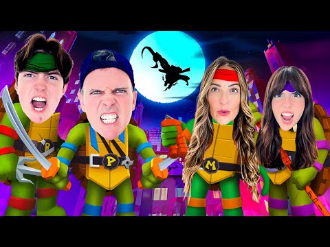 ROBLOX NINJA TURTLES FAMILY CHALLENGE