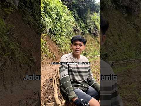 Aku ketemu jalan tol terunik di dunia😱 #ngeshortsbareng #makassarbagaya