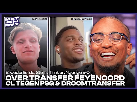 BROEDERLIEFDE met  STEIJN, TIMBER, OLIJ & NGONGE | Matchday | S02E10
