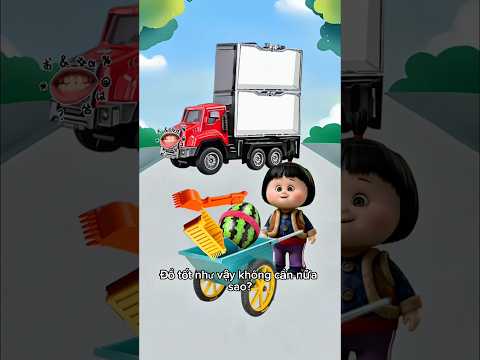 NHẶT GÀU MÚC CỦA BỐ BÁN VA TROAI #thieunhivuinhon #cartoon