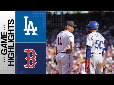 Dodgers vs. Red Sox Game Highlights (8/26/23) | MLB Highlights video clip