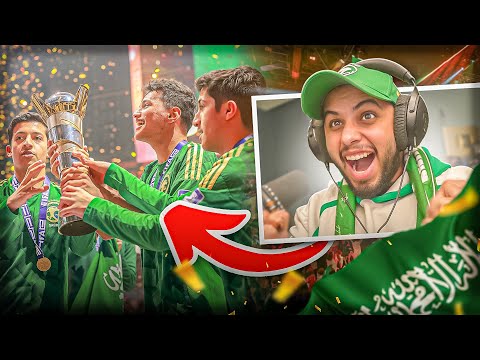 ردة فعلي على نهائي كأس العالم للعبة روكيت ليق