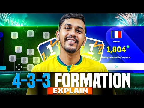 Squad Building & Trying 4-3-3 Formation in efootball 25