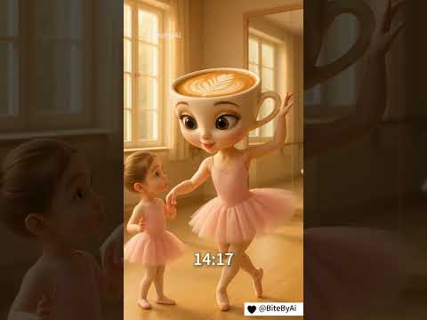 Morning Routine of Ballerina Cappuccinaa ☕️    #brainrot #italianbrainrot #trending #morningroutine