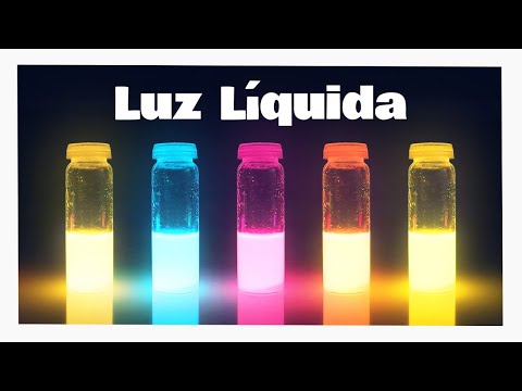 ¡Cómo hacer LUZ LÍQUIDA! | La Quimioluminiscencia
