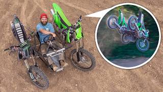 I Built a Car out of Dirt Bike [ENDS BADLY]