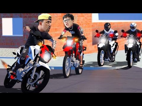 QUEM É MRLHOR ANDANDO DR MOTO!!