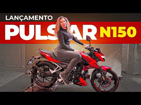 🚨ACABOU PRA HONDA? TESTE PULSAR N150 CORES, PREÇO MOTO 150 MAIS COMPLETA BAJAJ PULSAR 150