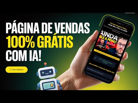 Como Criar uma Página de Vendas em Minutos Usando IA – Guia Fácil e Gratuito