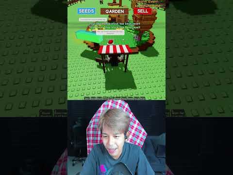 ปออมตัวเป็น พ่อค้าไปเกรียนผู้เล่นใหม่! #roblox #sankung #growagarden