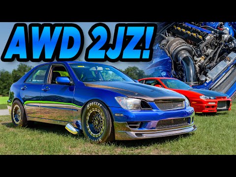 1200HP AWD 2JZ IS300 NO PREP RACE | AWD 2JZ 240 | 4WD F150's | 1000HP AWD DSM | RWD Small Tire Cars