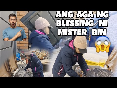 BIG BLESSING NA NAMAN SA MAIN BIN | DUMPSTER DIVING IN FINLAND | THAI-FINNISH 