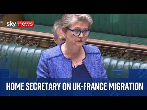 Home Secretary Yvette Cooper gives statement on UK-France migration
