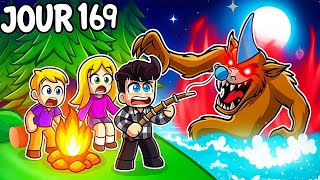 J'ai Survécu 100 Jours dans une Forêt avec le NOUVEAU MONSTRE REQUIN..? (Roblox)