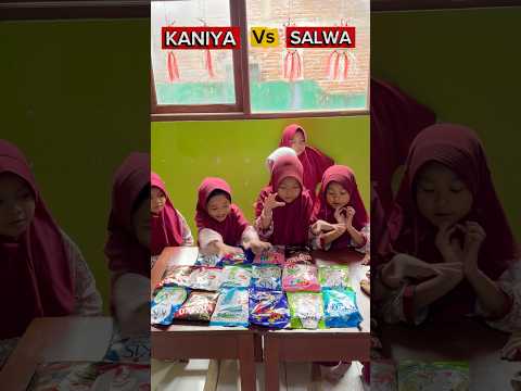 Kaniya dan salwa rebutan permen 😁🥰 #shorts #shortsvideo
