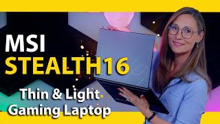 Vid�o-test sur MSI Stealth 16