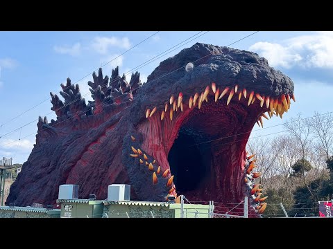 Exploring Japan’s Huge Anime & Game Theme Park – Godzilla & Naruto Attractions 🔥 🍃  Nijigen no Mori