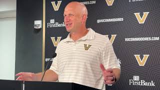 Vanderbilt Coach Clark Lea, On The Win Over Delaware
