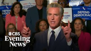 Breaking down Newsom's fiery criticism of Texas GOP redistricting efforts