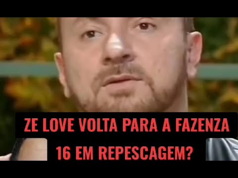 Com REPESCAGEM, Ze Love volta para A Fazenda 16 se a votação for pelo o público, parciais aponta...