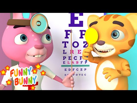 Doctor Checkup Song | Nursery Rhyme & Funny Bunny Compilation