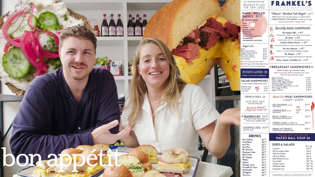 Trying Everything on the Menu at a Famous Brooklyn Deli (Ft Molly Baz)
