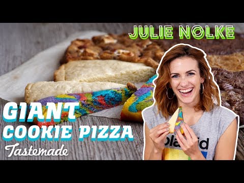 Giant Cookie Pizza | 5 Second Rule with Julie