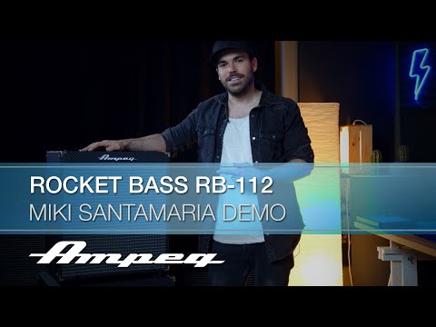 Ampeg | Miki Santamaria | Rocket Bass RB-112 Sound Sample Demo