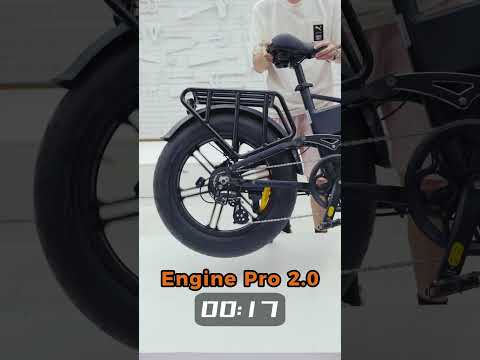 Engine Pro 2.0 ASMR💥 #fattirebike #ebike #engwe #ridewithengwe#foldingebike #commuterebikes