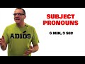 Mastering Subject Pronouns in Spanish