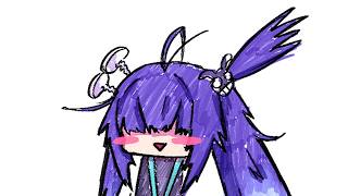 1 hour of silence occasionally interrupted by a vtuber.