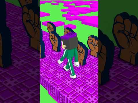 RAGE CONTROL RUNNER with THANOS and Pink Soldier #shorts