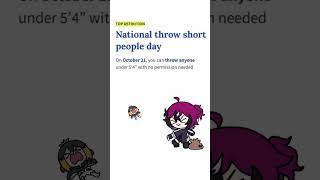 National Throw Short People Day [NIJISANJI EN Animated]