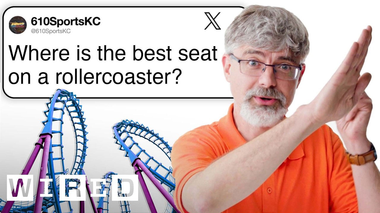 Roller Coaster Engineer Answers Roller Coaster Questions From Twitter - Tech Support - WIRED