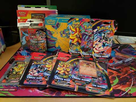 Opening Chaos Rising and stuff with tears