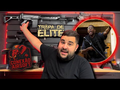 ParaFAL usado no filme TROPA de ELITE ‼️ Conexão Airsoft (@cilloca_airsoft)