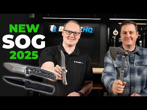 New SOG Knives for 2025: First Look!