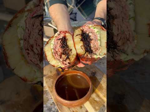 French Dip Sandwich but with 15 hour Potao Paveé as the “bread” 😋#sandwich #steak #bbq #scran