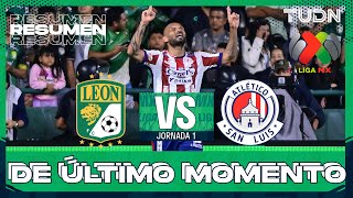 HIGHLIGHTS - León vs Atl. San Luis | Liga MX - J1 AP 2025 | TUDN