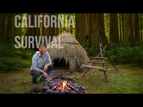 Solo Survival - 7 Days Survival on California's Lost Coast-- Part One
