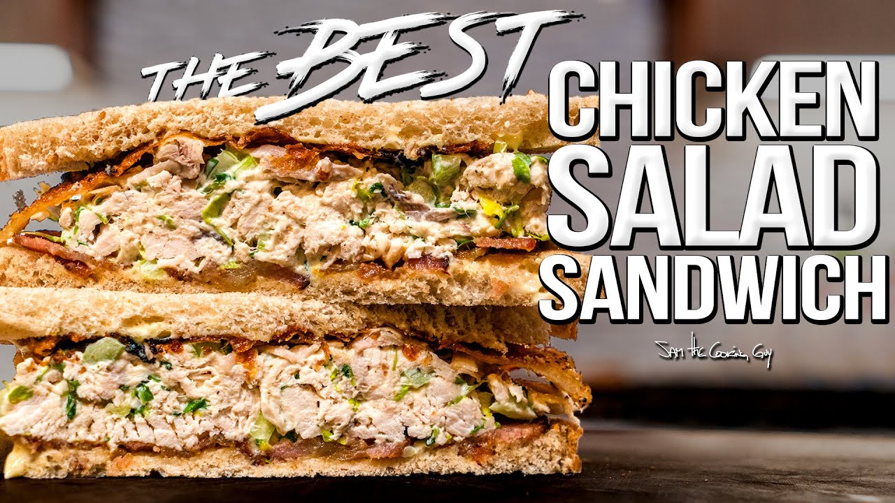The best chicken salad sandwich i've ever made 4k