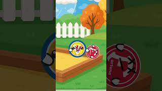 26. Spieltag 2.Bundesliga animiert  Kinder auf dem Spielplatz #schalke #animation #hannover #1fcn