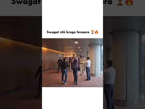 Team India Return??? #teamindia #indiancricket #cricket #india #celebration #respect #viral