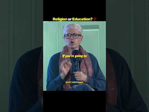 Religion over Education? J&K CM Omar Abdullah ๐คจ๐ฏ